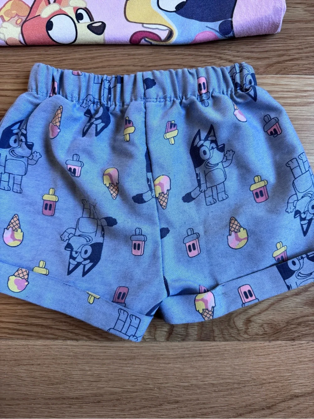 Girls Bluey Ice Cream Outfit